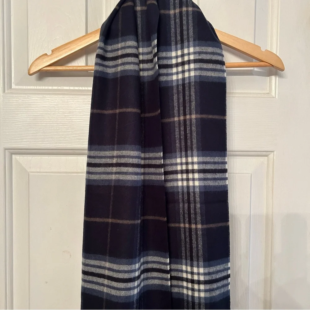 NWT John Bartlett Statements‎ Plaid Scarf Made in Germany